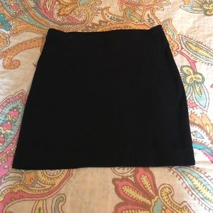 Black Stretch Bodycon Skirt Knit H&M Divided XS